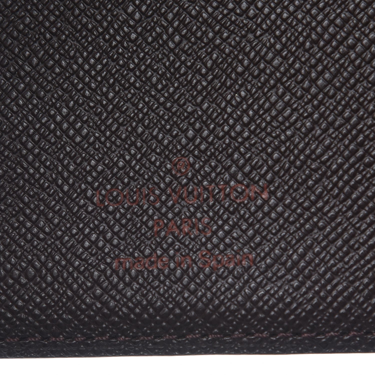 Louis Vuitton Damier Ebene Small Ring Agenda Cover 7 of 7