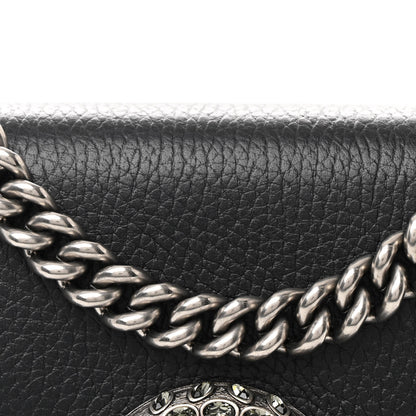 Gucci Calfskin Mini Dionysus Shoulder Bag Black 8 of 11