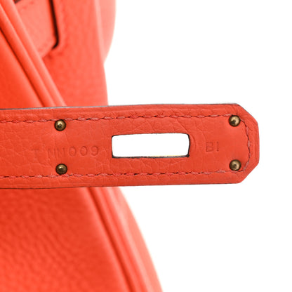 Hermes Togo BIRKIN 35 Feu 7 of 10