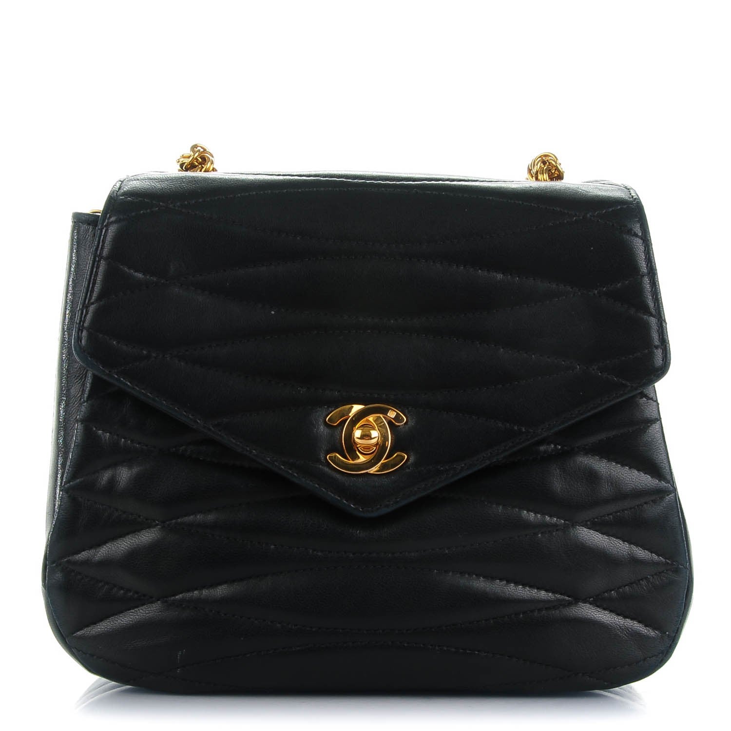 Chanel Lambskin Mini Single Flap Black 1 of 9