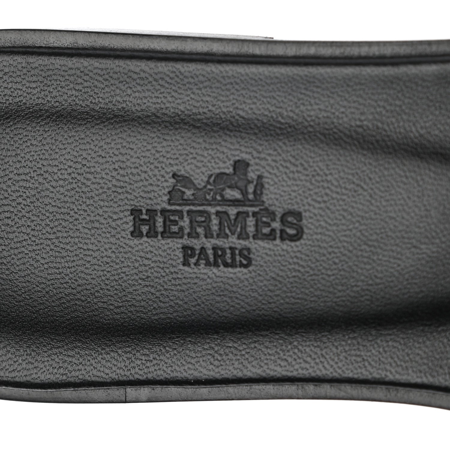 Hermes Metallic Nappa Calfskin Oran Sandals 38 Argent 7 of 9