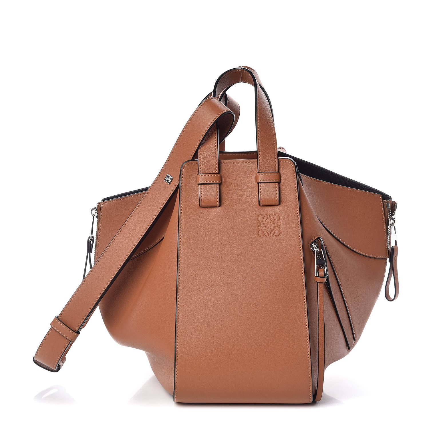 Loewe Calfskin Small Hammock Shoulder Bag Tan 1 of 9