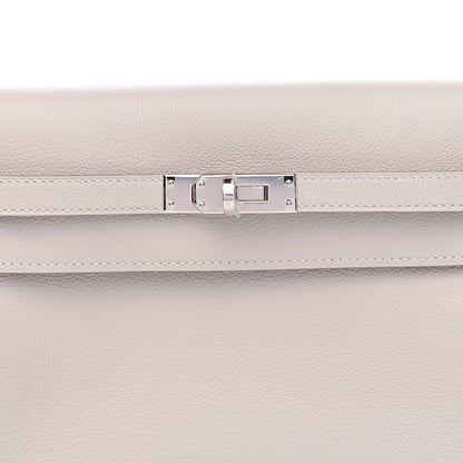 Hermes Evercolor Kelly Danse Belt Bag Gris Perle 7 of 8
