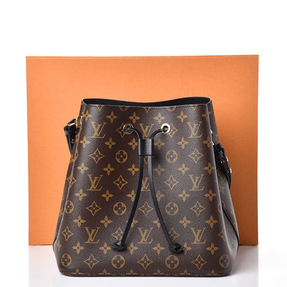 Louis Vuitton Monogram Neonoe MM Black 6 of 9