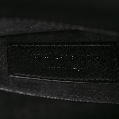 Saint Laurent Calfskin Medium Monogram Sunset Black 7 of 9