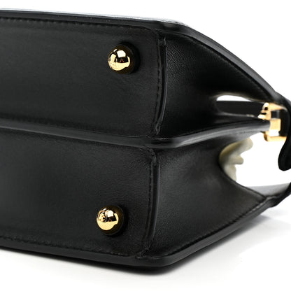 Fendi Shiny Nappa Petite Peekaboo I SEE U Satchel Black 9 of 12