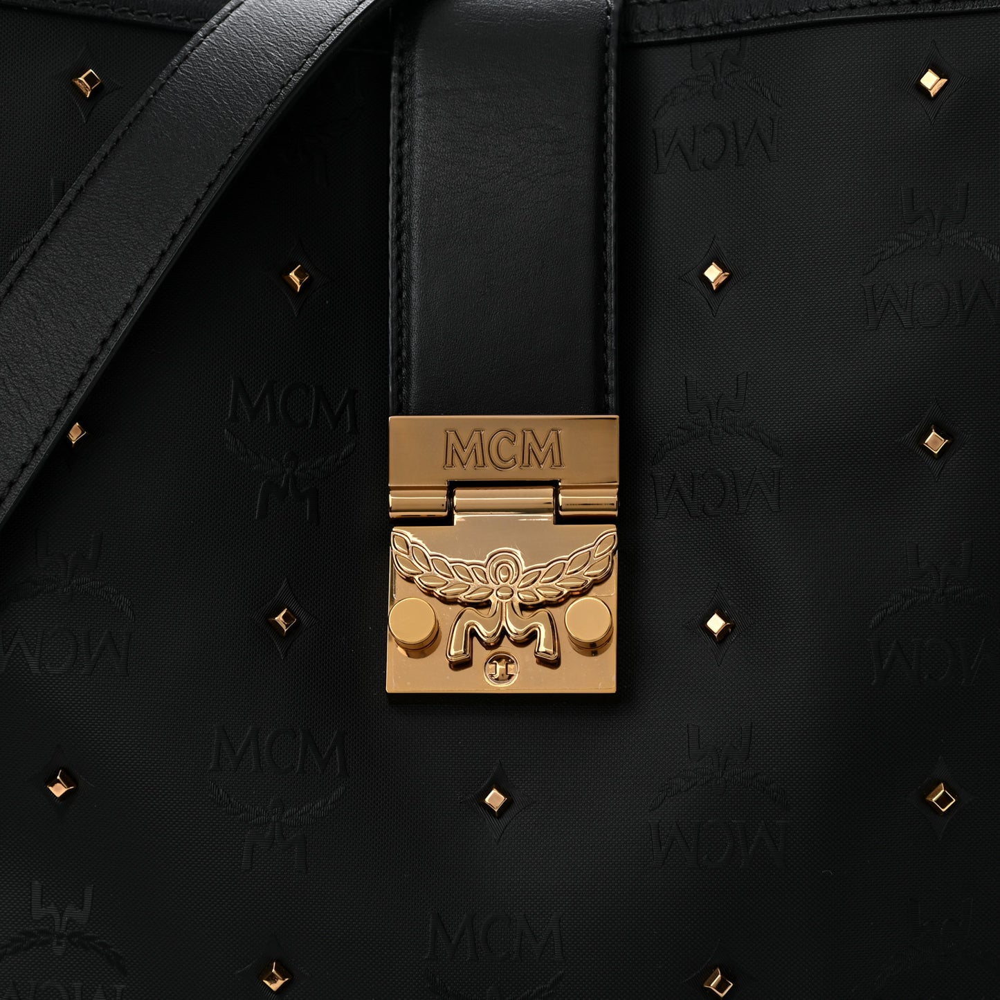 Odeon Claudia Studs Crossbody Bag Black