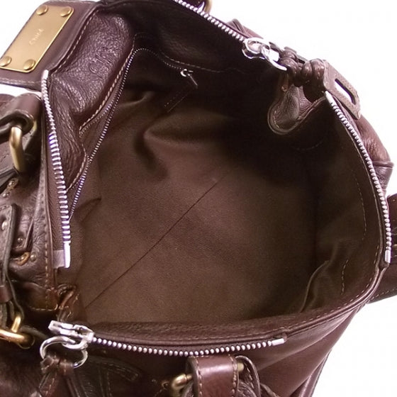 Leather PADDINGTON Brown