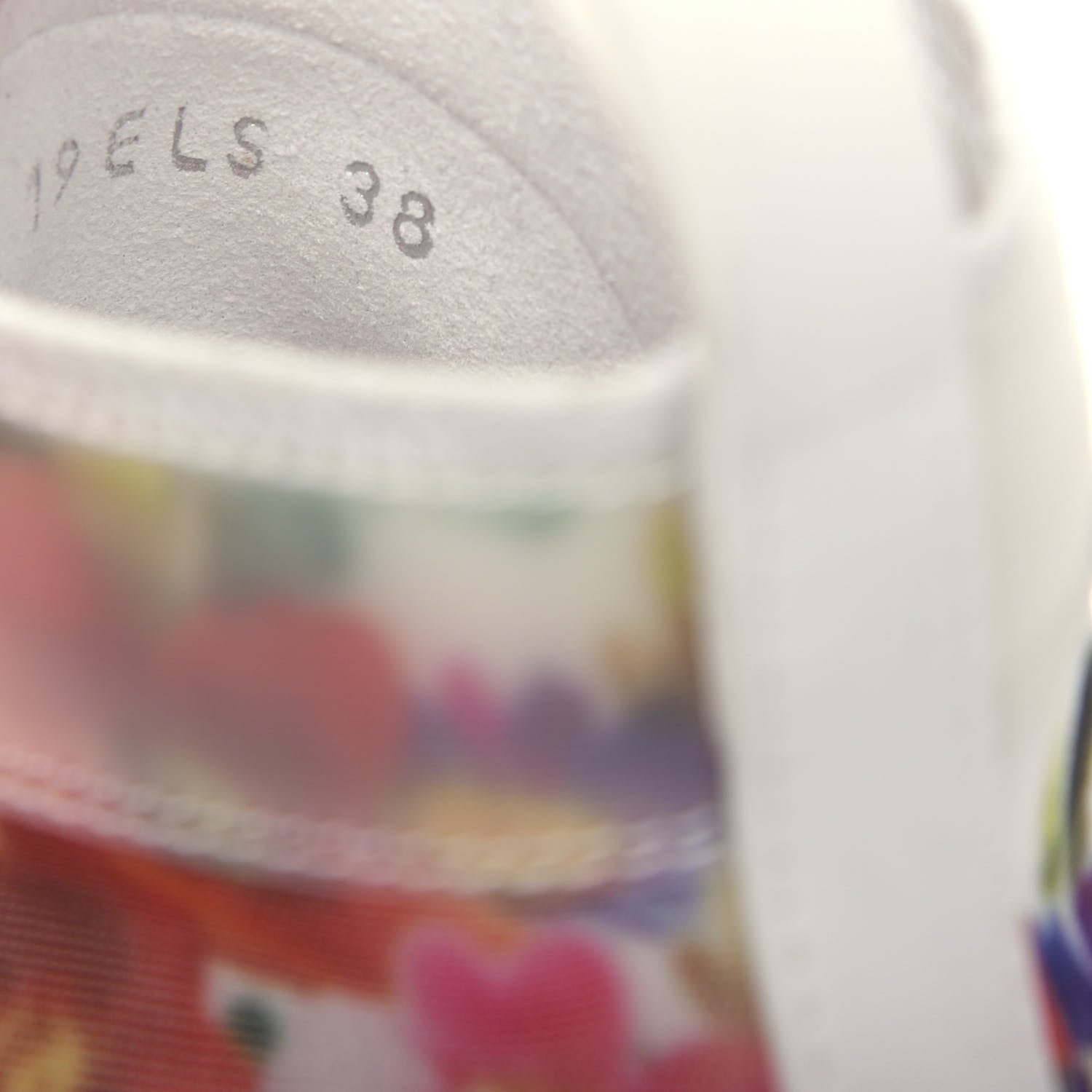 Christian Dior Technical Canvas Flowers Mens B23 High Top Sneakers 38 White 10 of 11