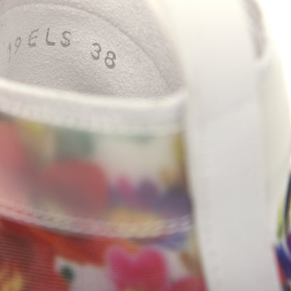 Christian Dior Technical Canvas Flowers Mens B23 High Top Sneakers 38 White 10 of 11