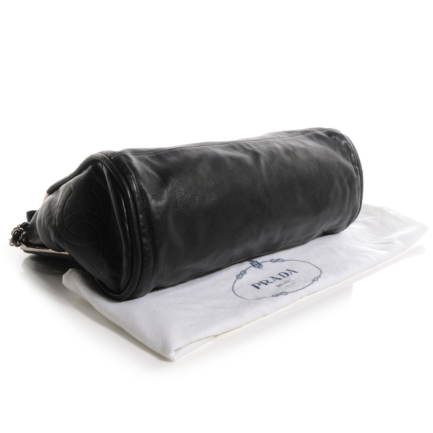Lambskin Large Ultimate Soft Tote Black