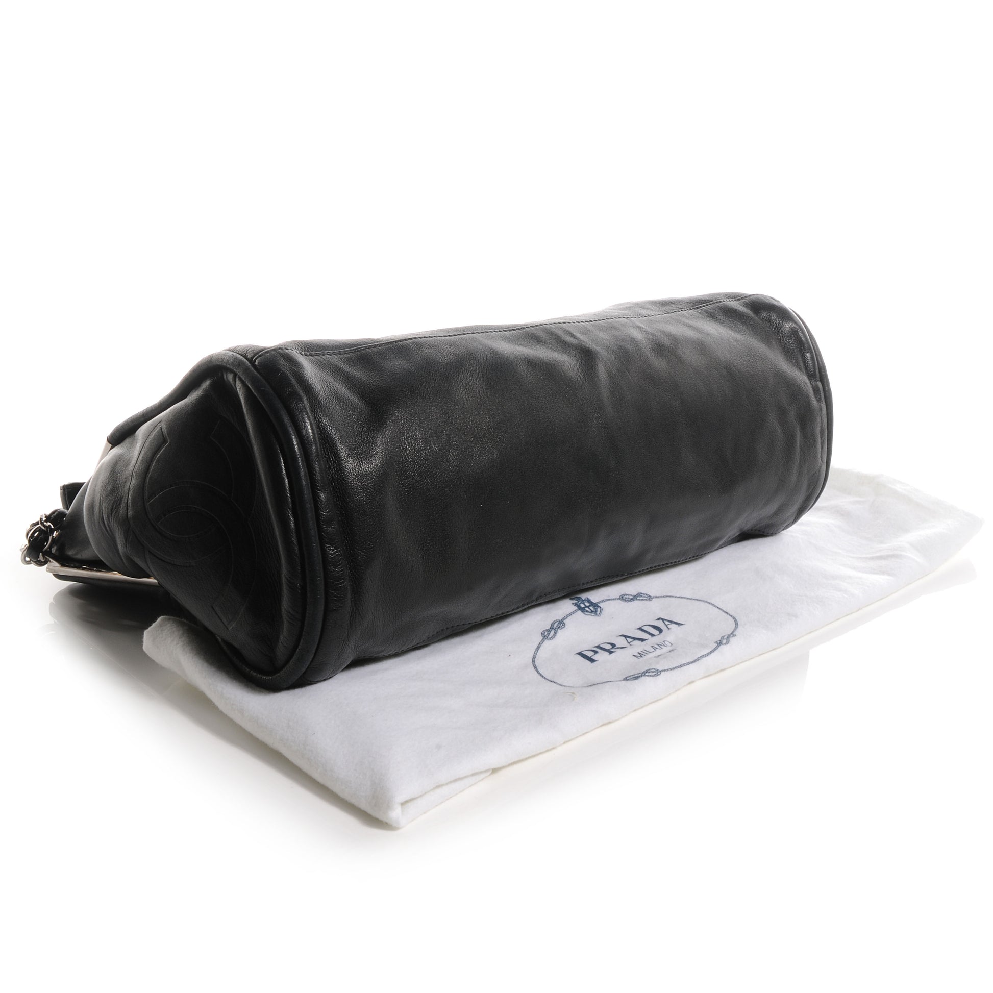 Chanel Lambskin Large Ultimate Soft Tote Black 4 of 7