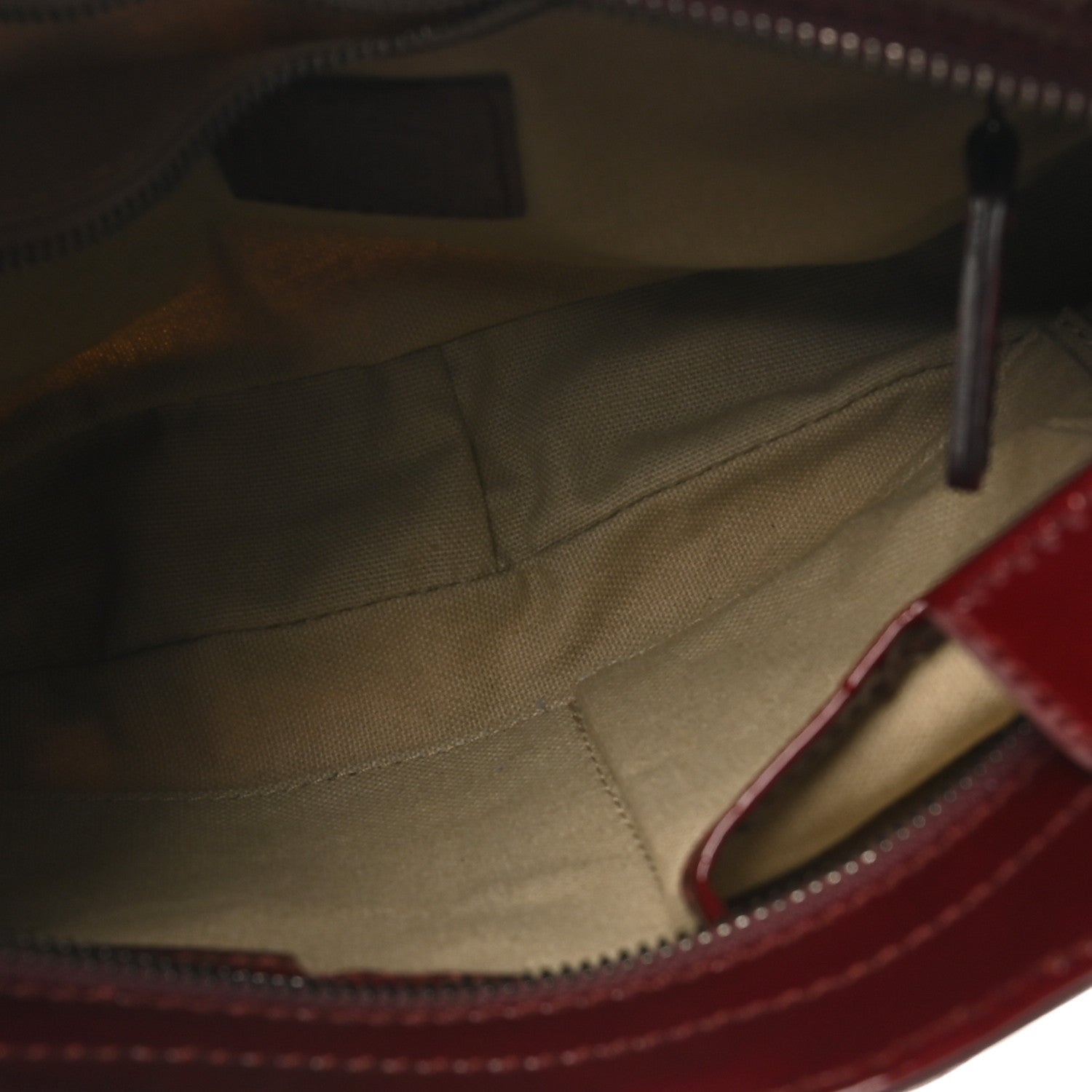 Burberry Patent Nova Check Heart Hobo Berry Red 5 of 9