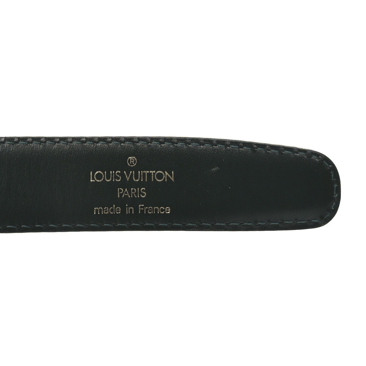 Louis Vuitton Taiga Leather Classique Belt 110 44 Green 3 of 6