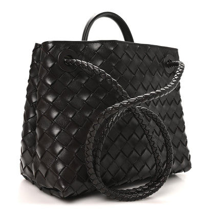 Bottega Veneta Nappa Intrecciato Small Andiamo Shoulder Bag Fondant 3 of 9