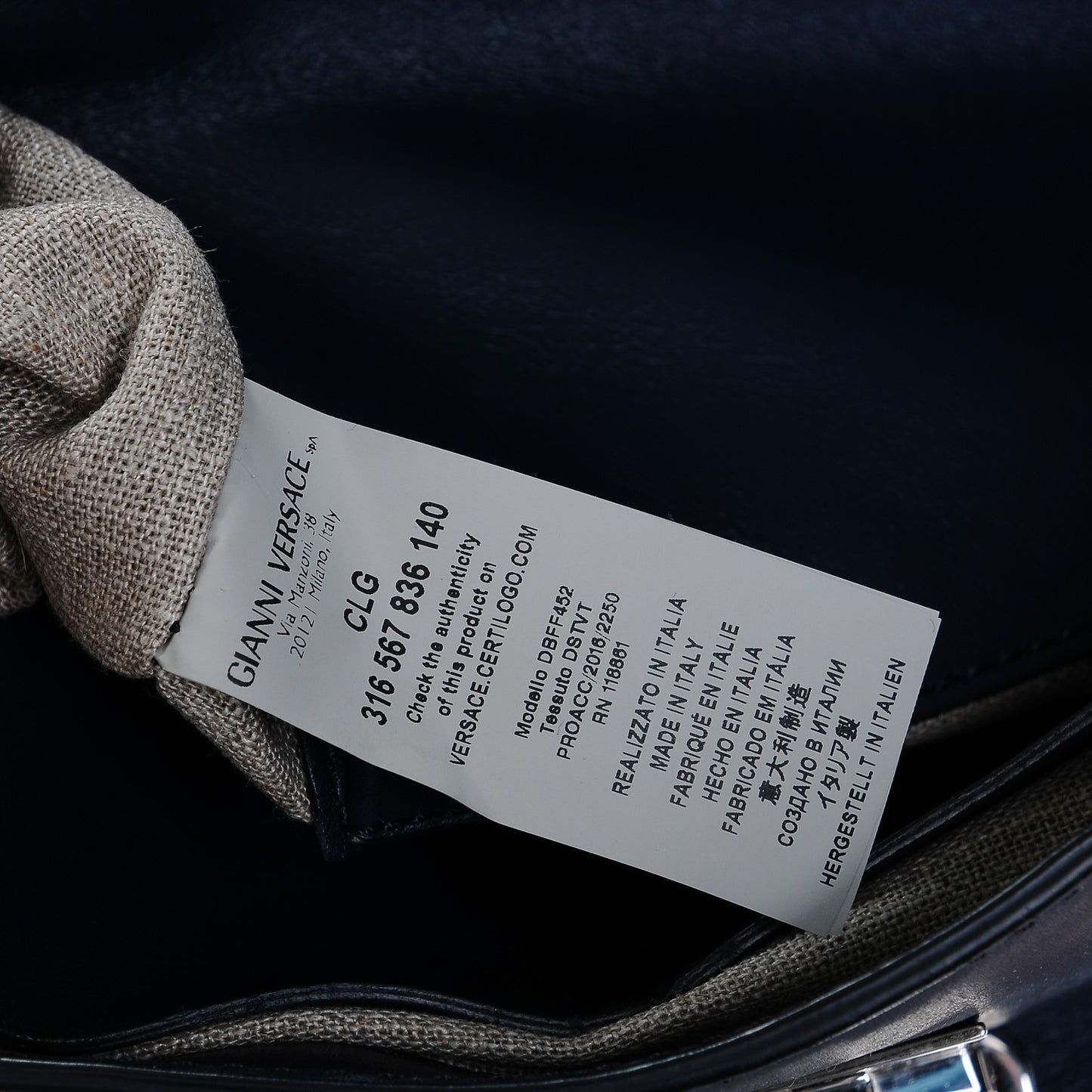 Calfskin Medium Palazzo Empire Bag