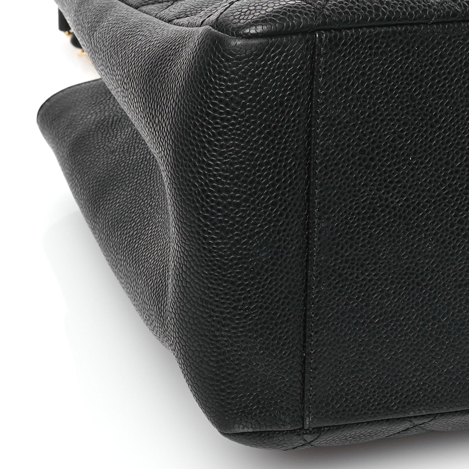 Chanel Caviar Quilted Grand Shopping Tote GST Black 9 of 10