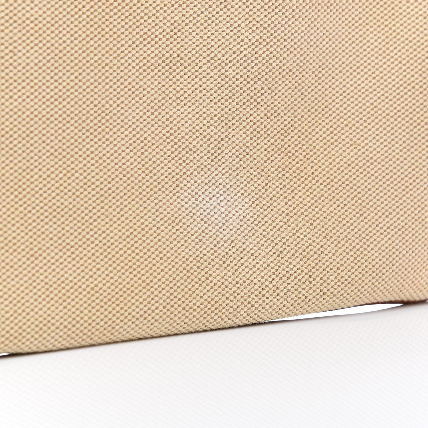 Gucci Vintage Canvas Web Pouch Sand Cuir 8 of 11