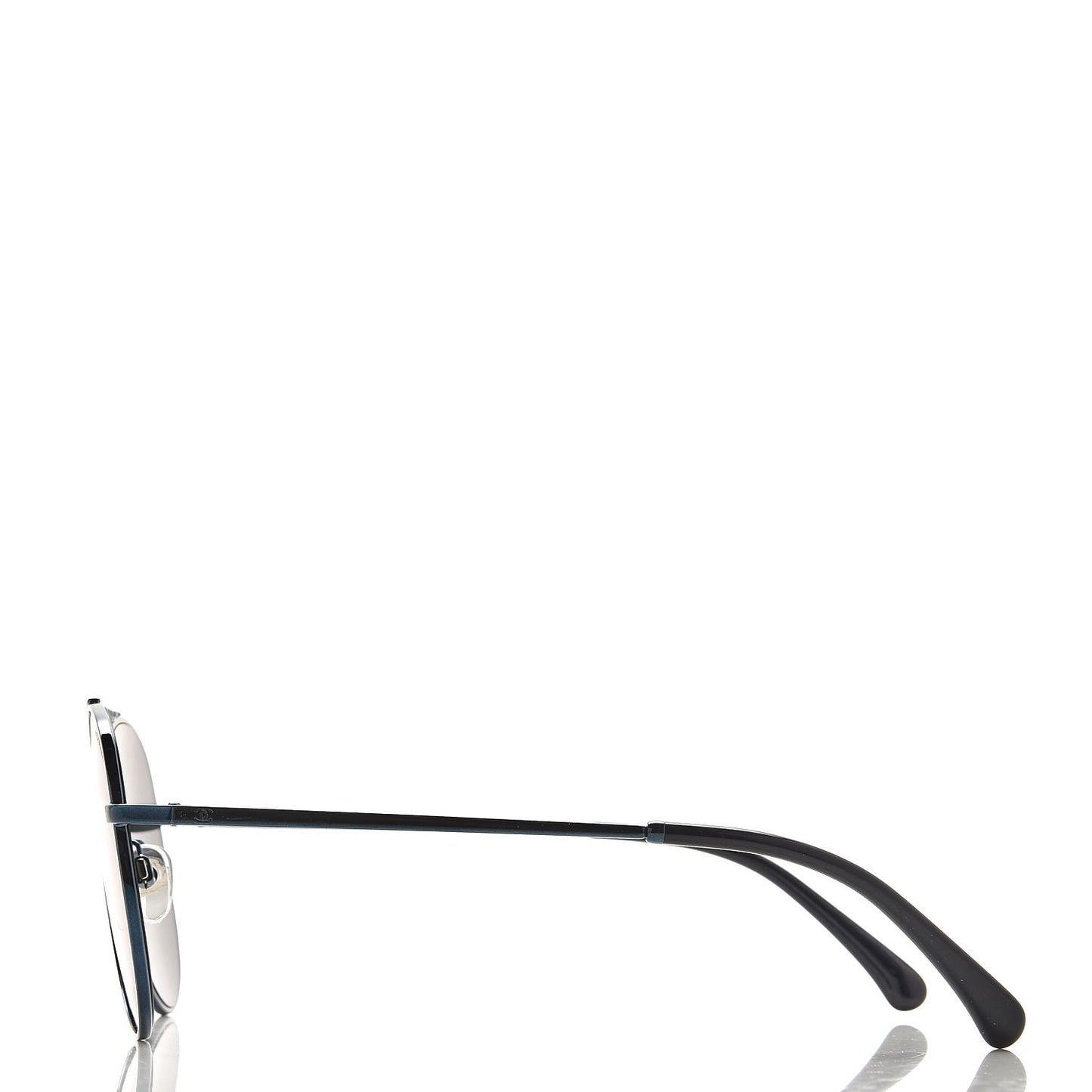 Aviator Metallic Pilot Sunglasses 4231 Dark Blue