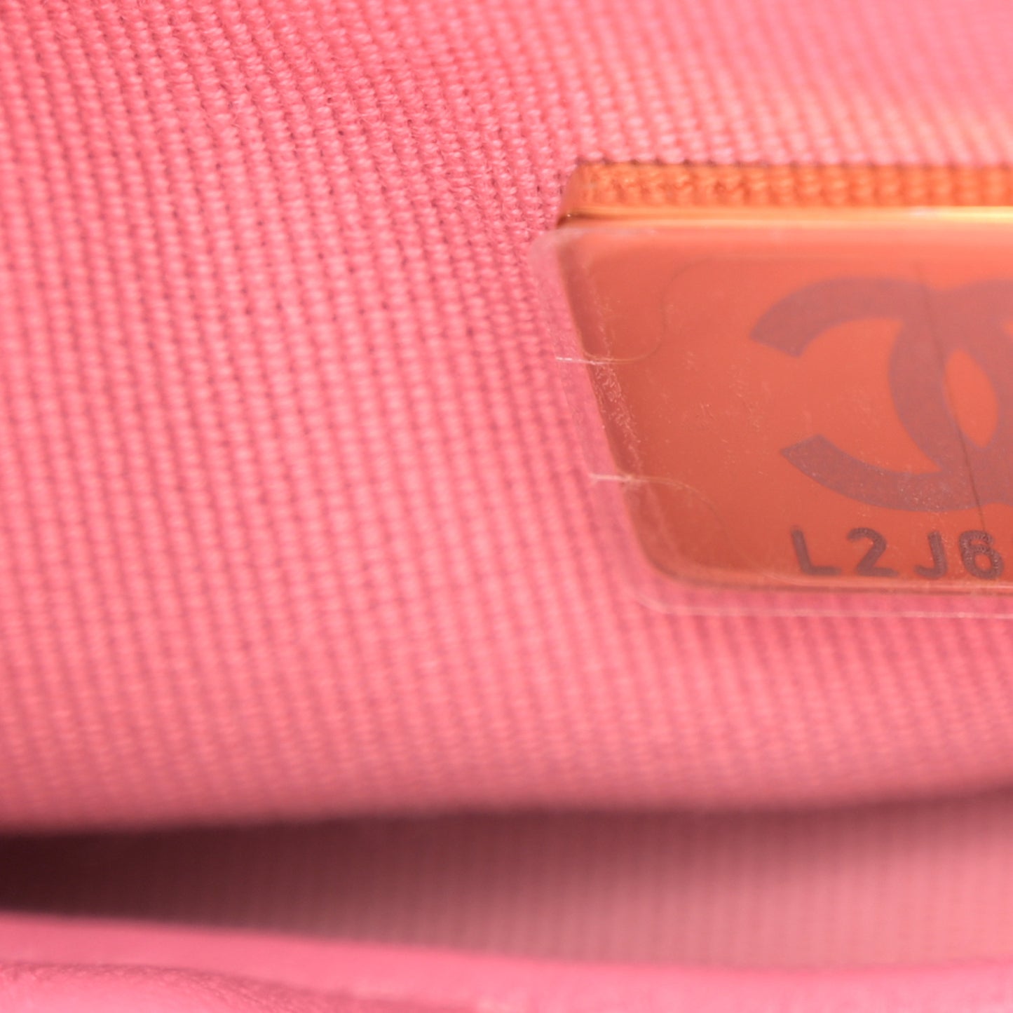 Velvet Quilted Small Wavy CC Hobo Pink