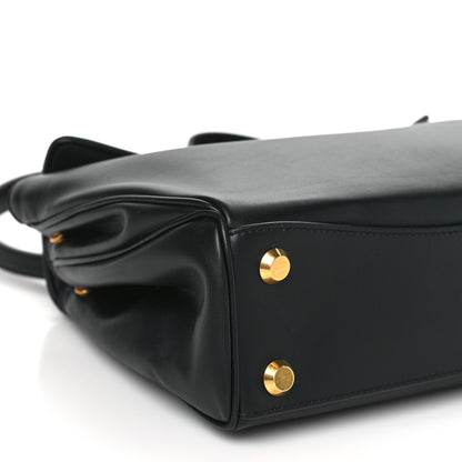 Balenciaga Natural Smooth Calfskin Medium Rodeo Top Handle Handbag Black 7 of 8