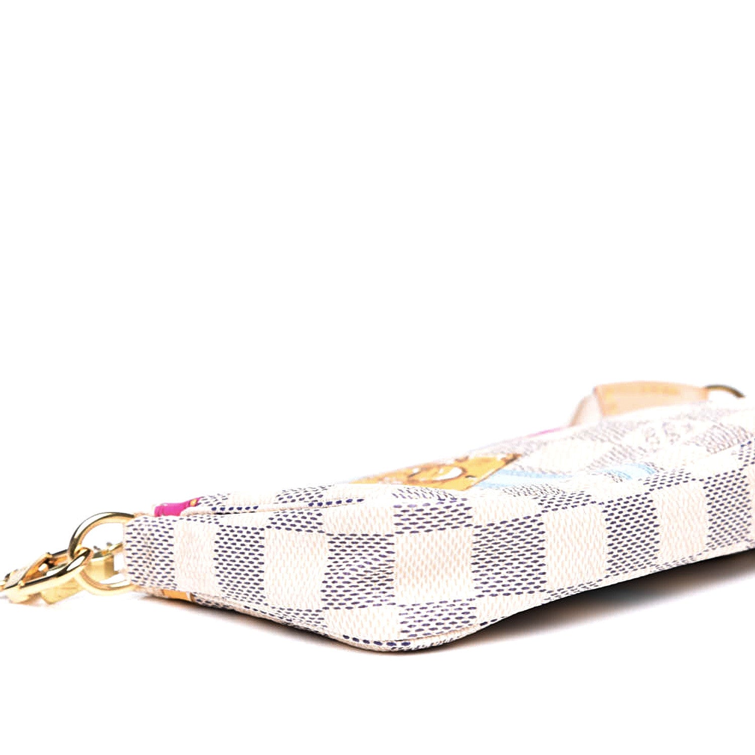 Louis Vuitton Damier Azur Summer Trunks Miami Mini Pochette Accessories 7 of 11