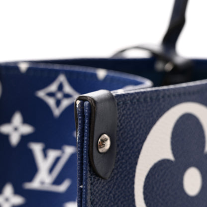 Louis Vuitton Monogram Escale Onthego GM Blue 15 of 21