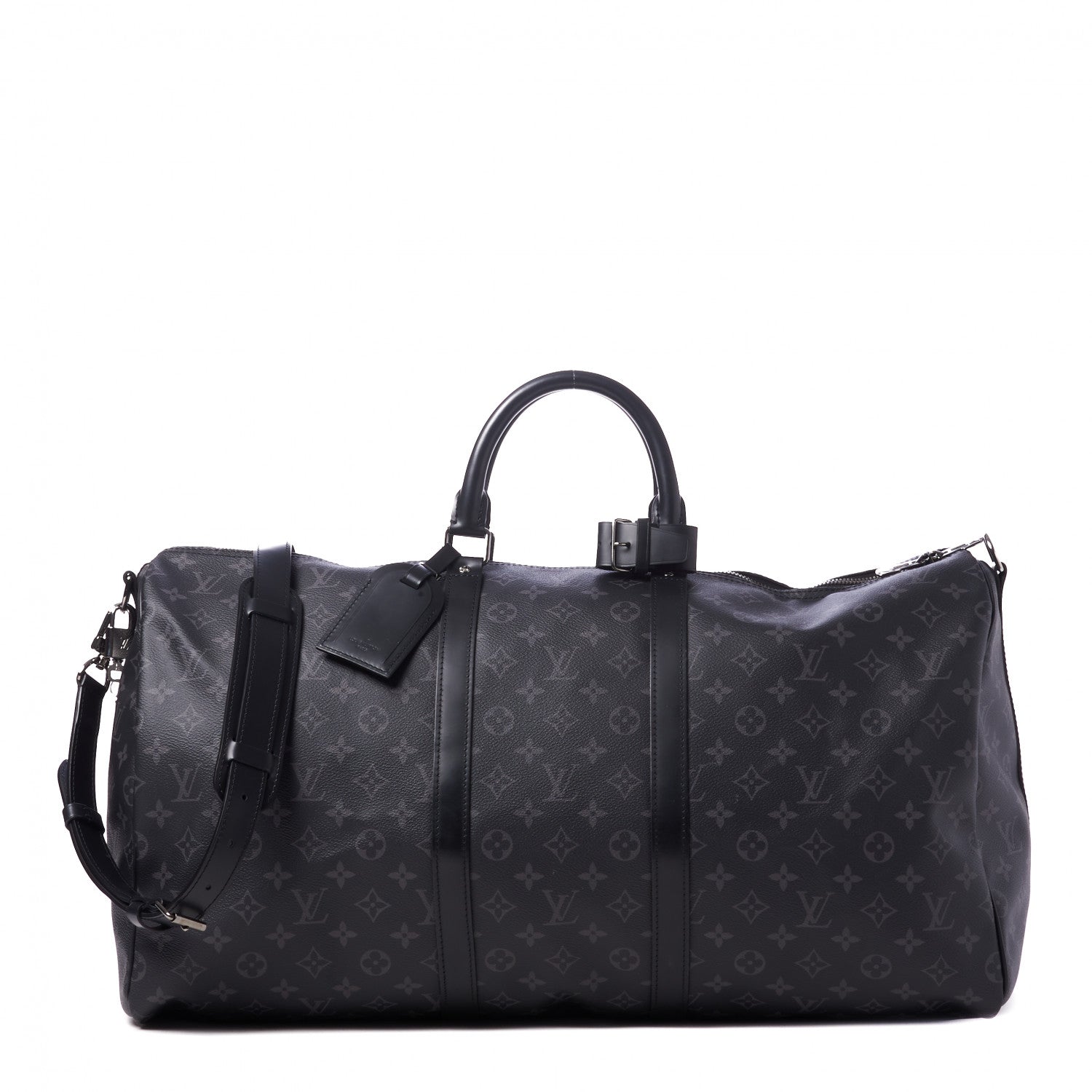 Louis Vuitton Monogram Eclipse Keepall Bandouliere 55 1 of 10