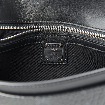 MCM Visetos Millie Wallet On Chain Black 5 of 9