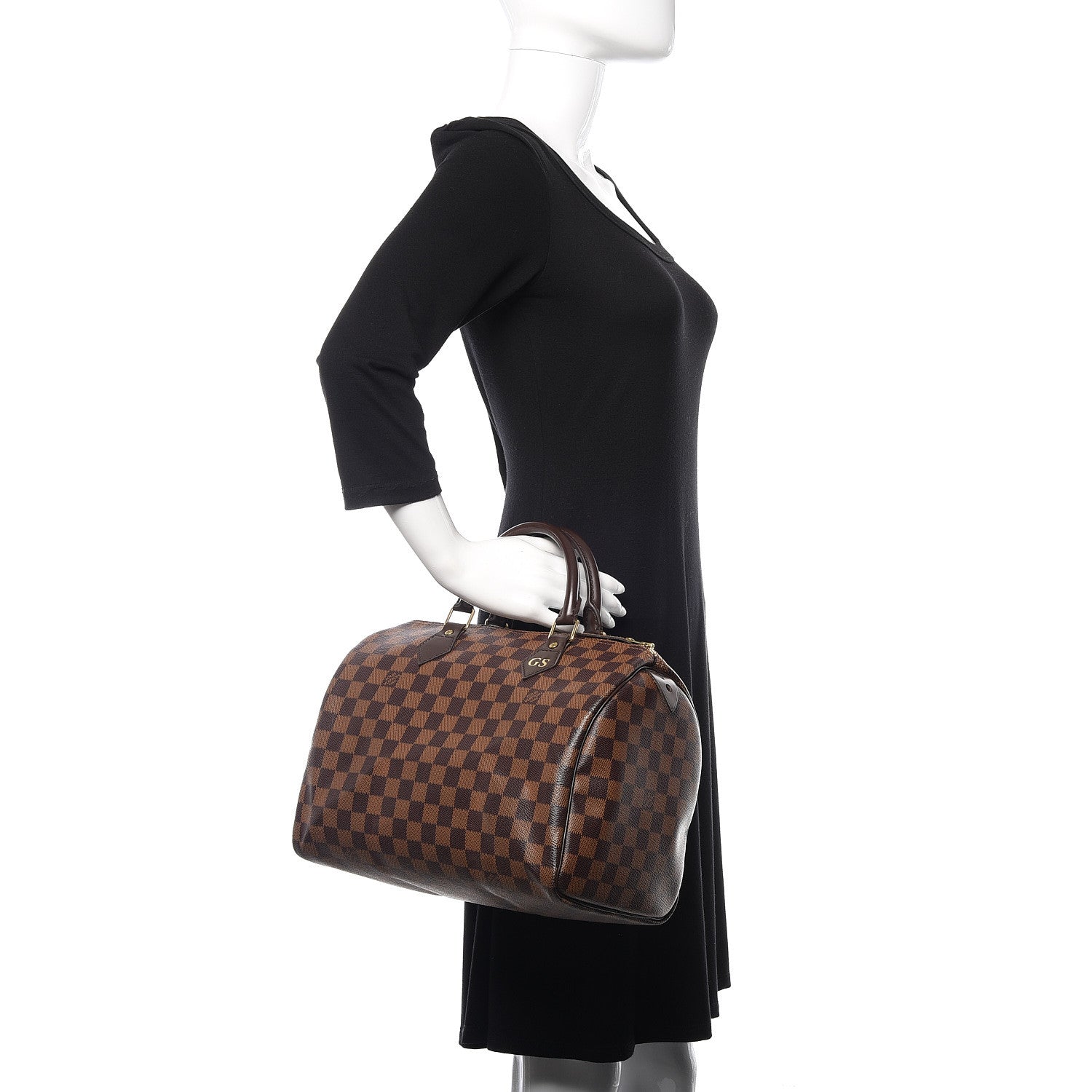 Louis Vuitton Damier Ebene Speedy 30 2 of 10