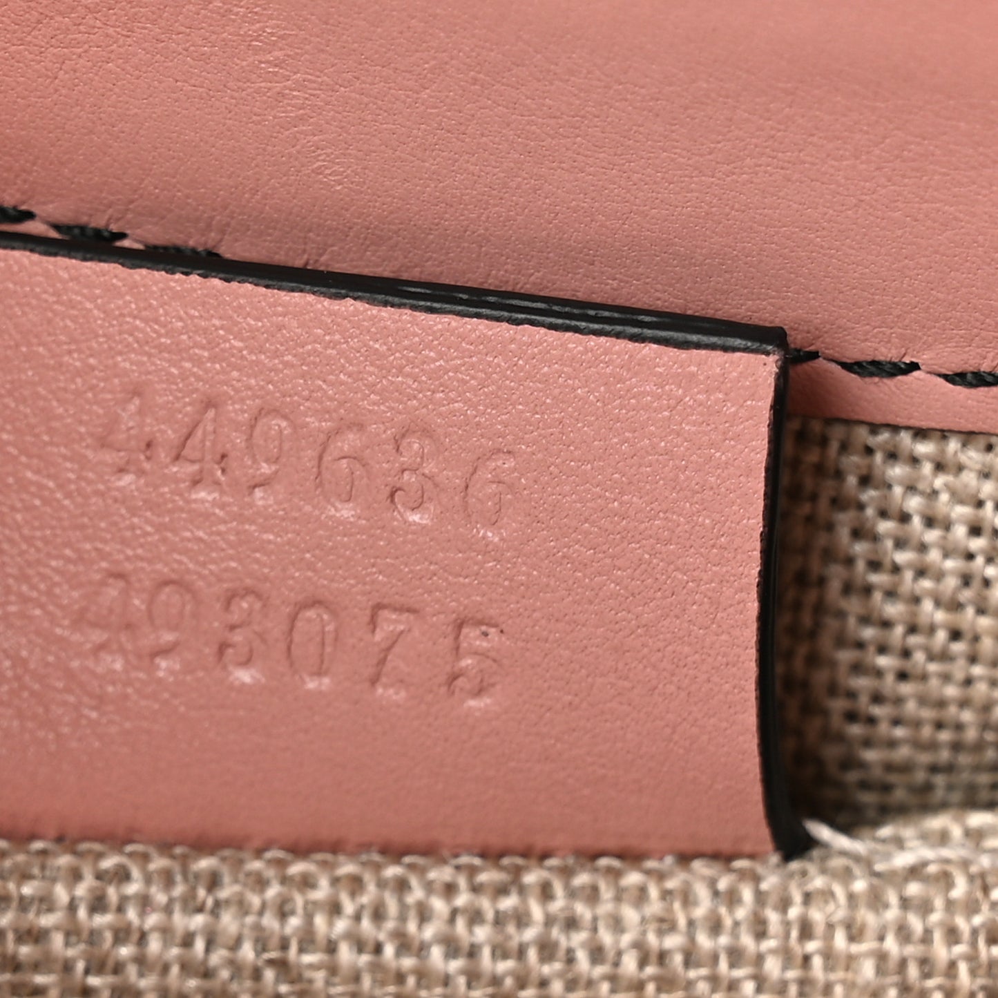 Microguccissima Mini Emily Shoulder Bag Soft Pink