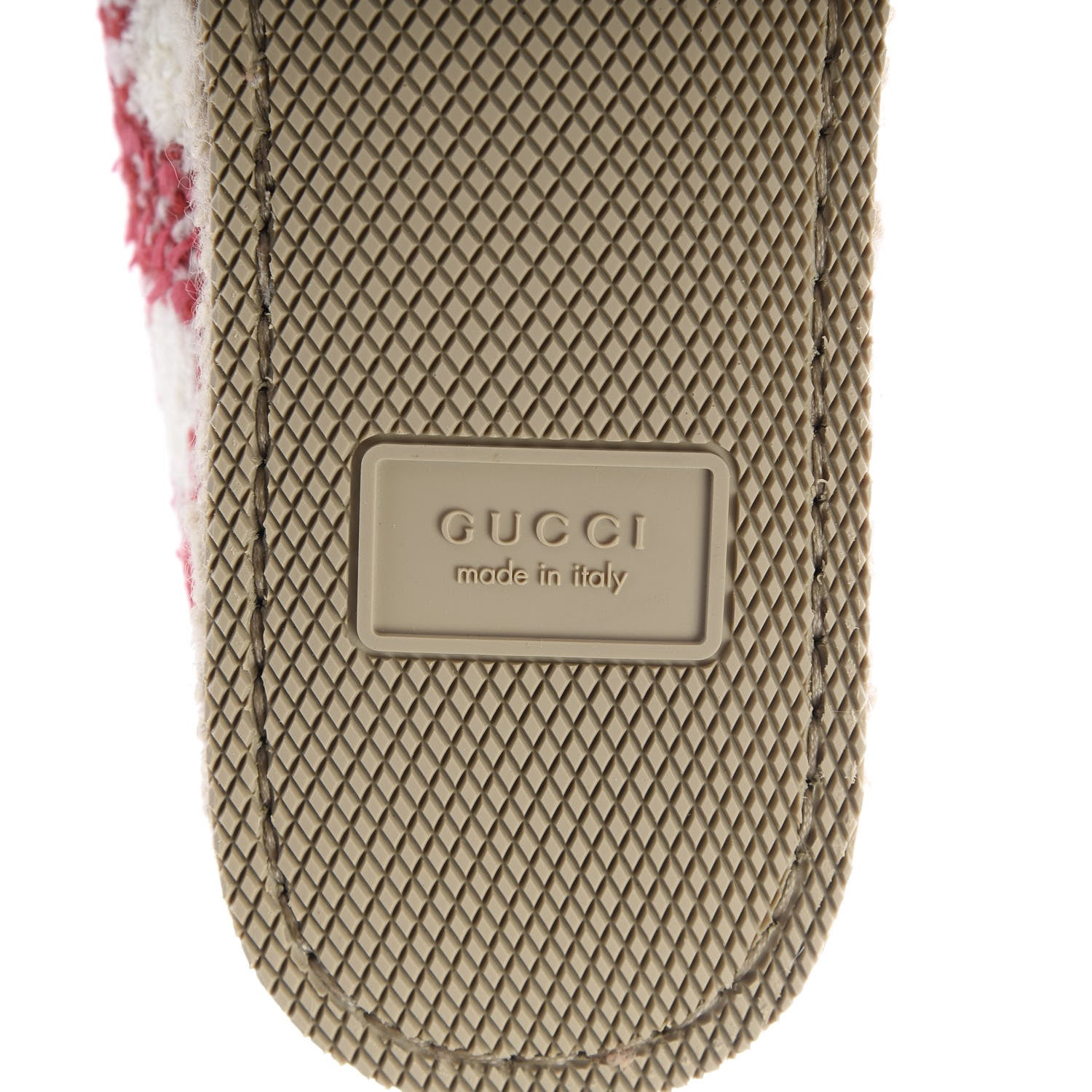 Gucci Wool Tweed Checkered Womens Fria Horsebit Loafers 38.5 Red 8 of 9
