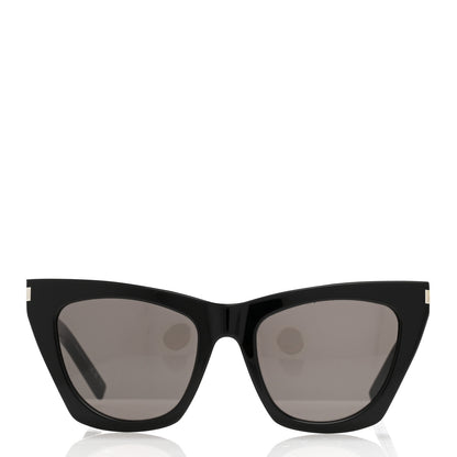 Saint Laurent New Wave SL214 Kate Cat Eye Sunglasses Black 2 of 9