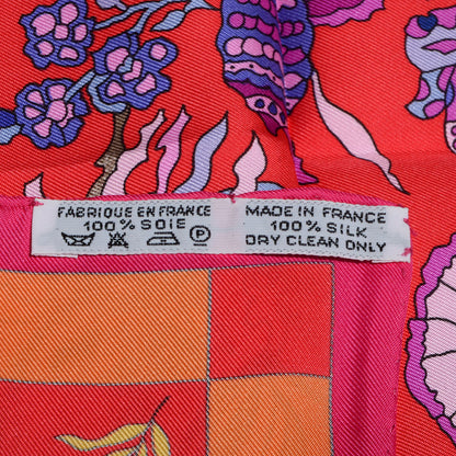 Hermes Silk Fantaisies Indiennes Scarf 90 6 of 6