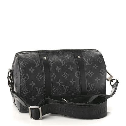 Louis Vuitton Reverse Monogram Eclipse City Keepall 3 of 8