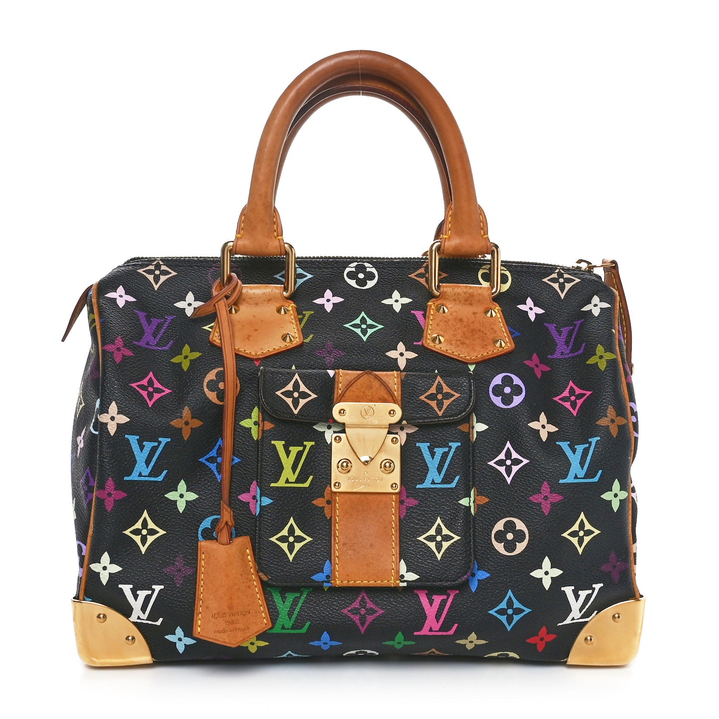 Monogram Multicolor Speedy 30 Black