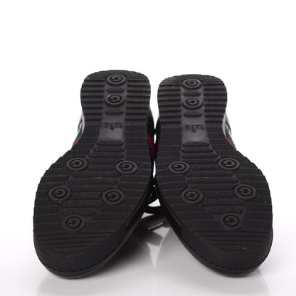 Gucci Guccissima Web Sneakers 7.5 Black 5 of 9