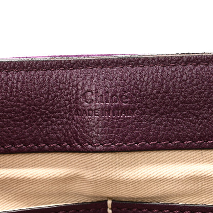 Chloe Calfskin Medium Faye Day Shoulder Bag Intense Violine 6 of 9