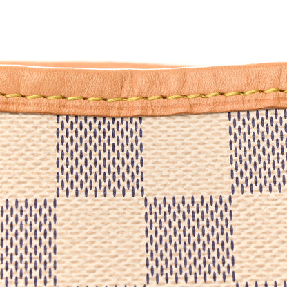 Louis Vuitton Damier Azur Neo Neverfull MM Rose Ballerine 15 of 15