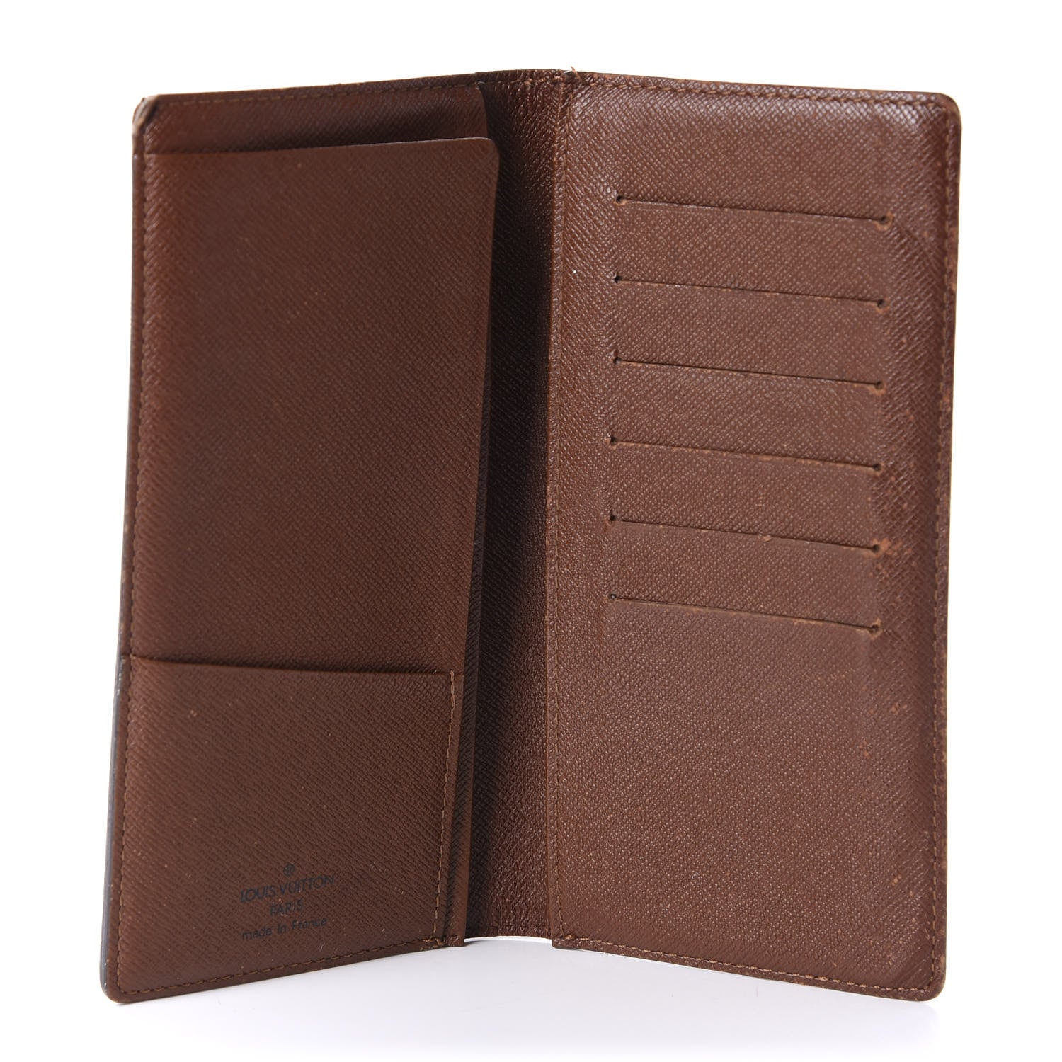 Louis Vuitton Monogram Porte Valeurs Checkbook Wallet 5 of 11