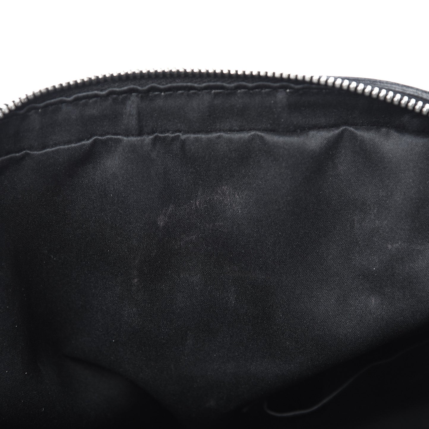 Crocodile Embossed Patent Large Muse Black
