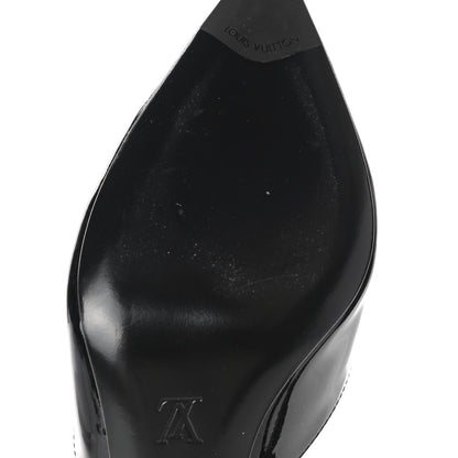 Louis Vuitton Patent Insider Mules 38 Black 10 of 10