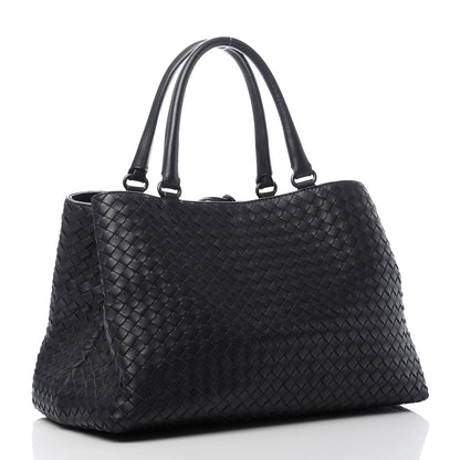 Bottega Veneta Nappa Intrecciato Milano Tote Tourmaline 3 of 9