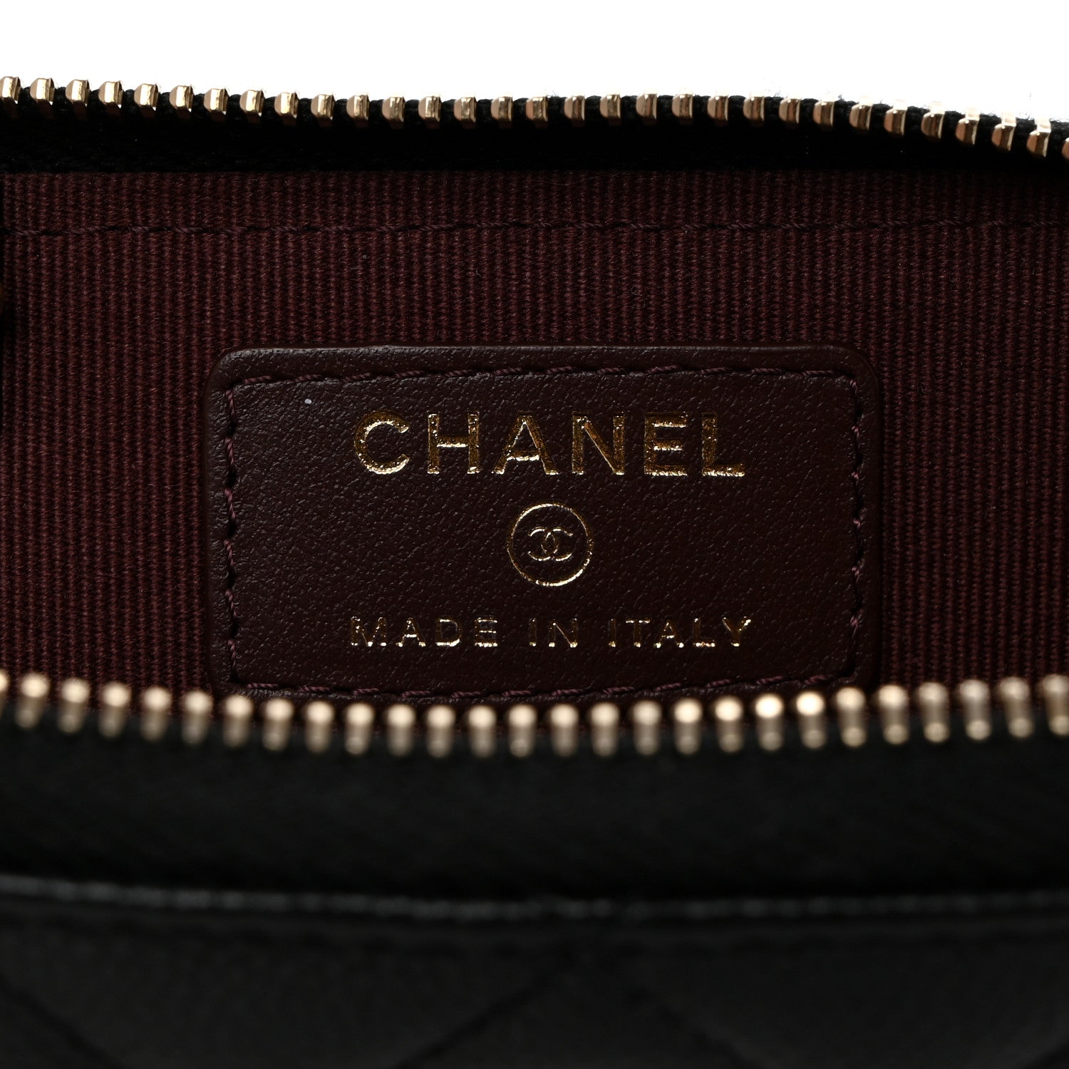 Chanel Caviar Quilted Zipped Key Holder Case Black 6 of 8