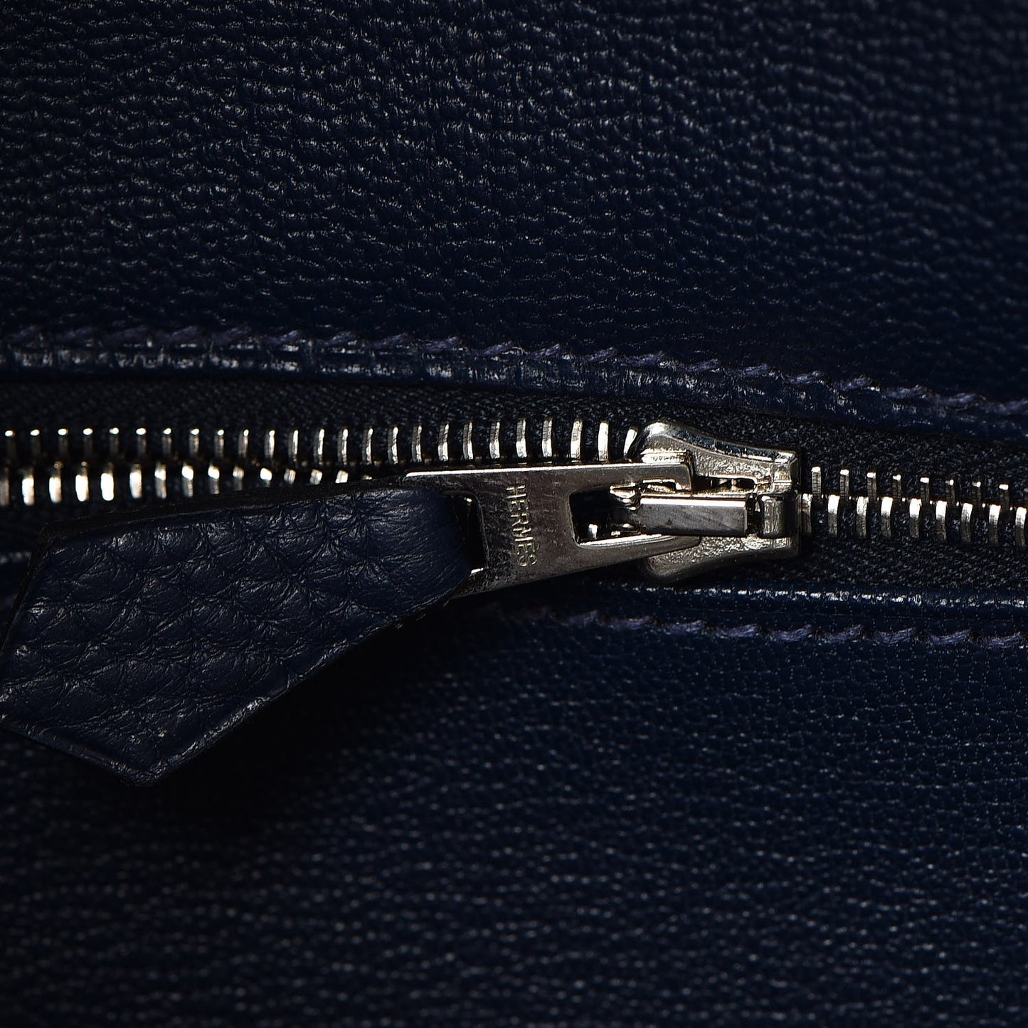 Taurillon Clemence Birkin 40 Bleu De Prusse