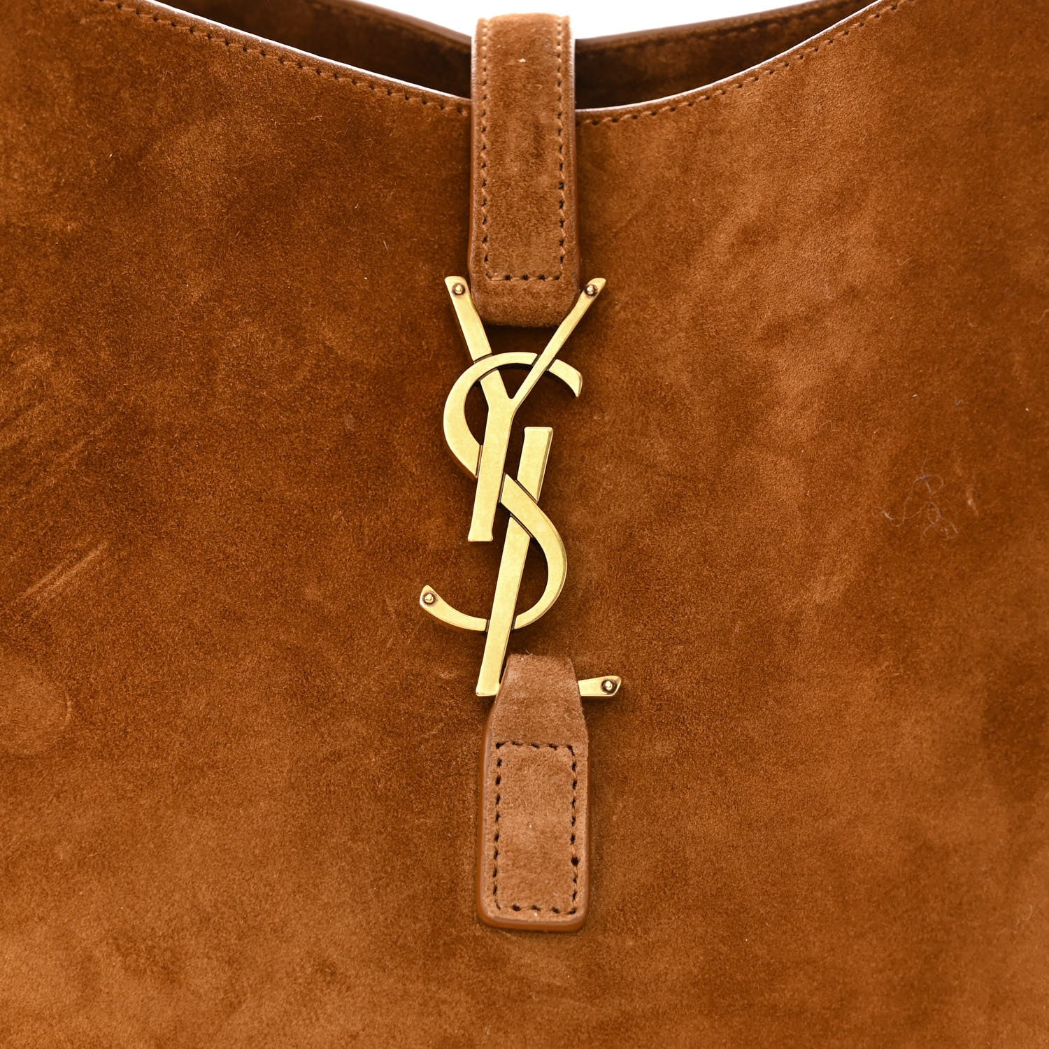 Saint Laurent Suede Small Le 5 A 7 Soft Hobo Snuff 7 of 10