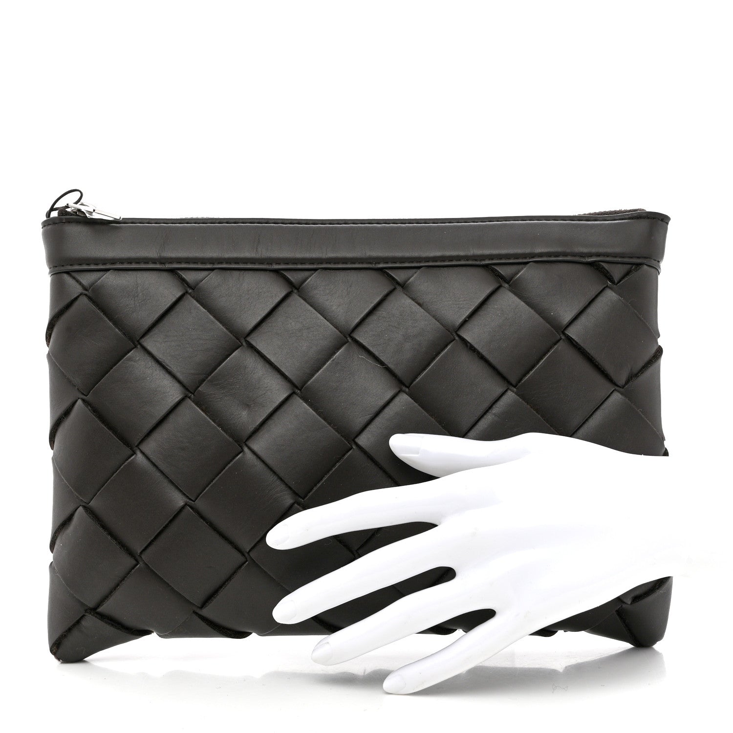 Bottega Veneta Nappa Intrecciato Pouch Brown 2 of 6