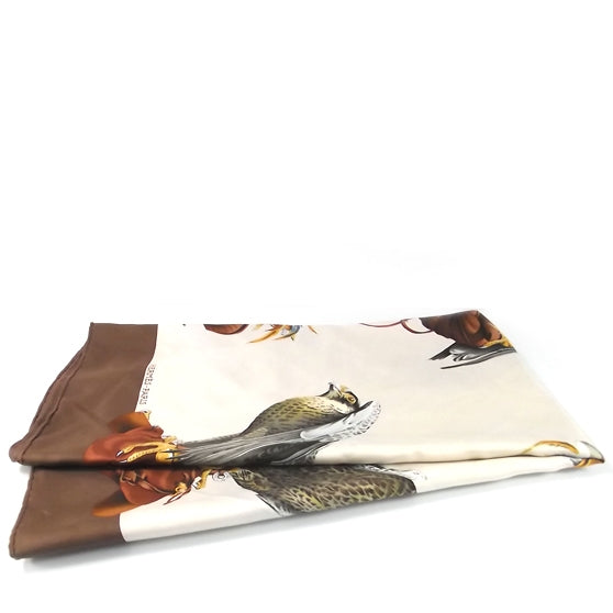 Silk Chasse A Vol Scarf 90