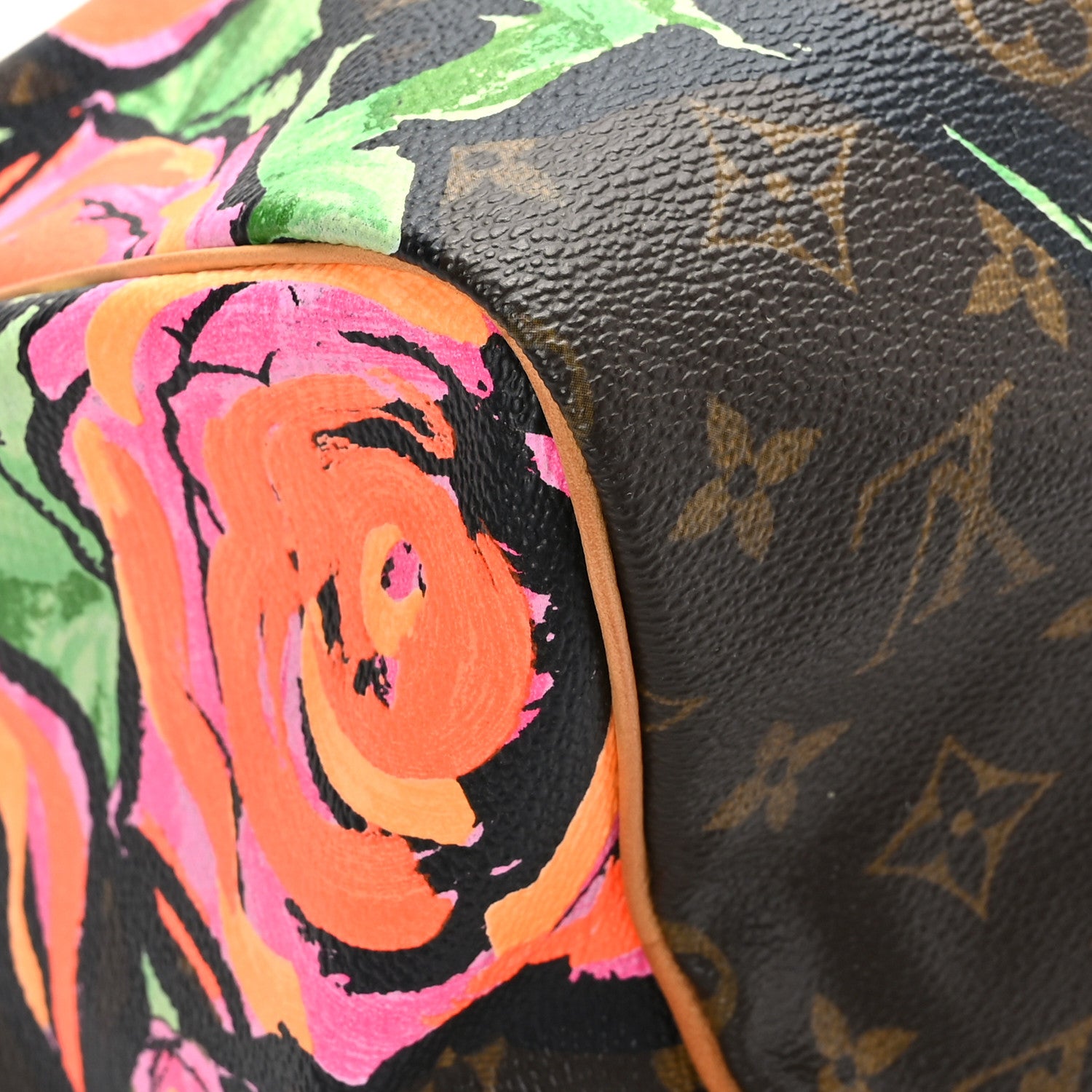 Louis Vuitton Monogram Roses Speedy 30 10 of 11