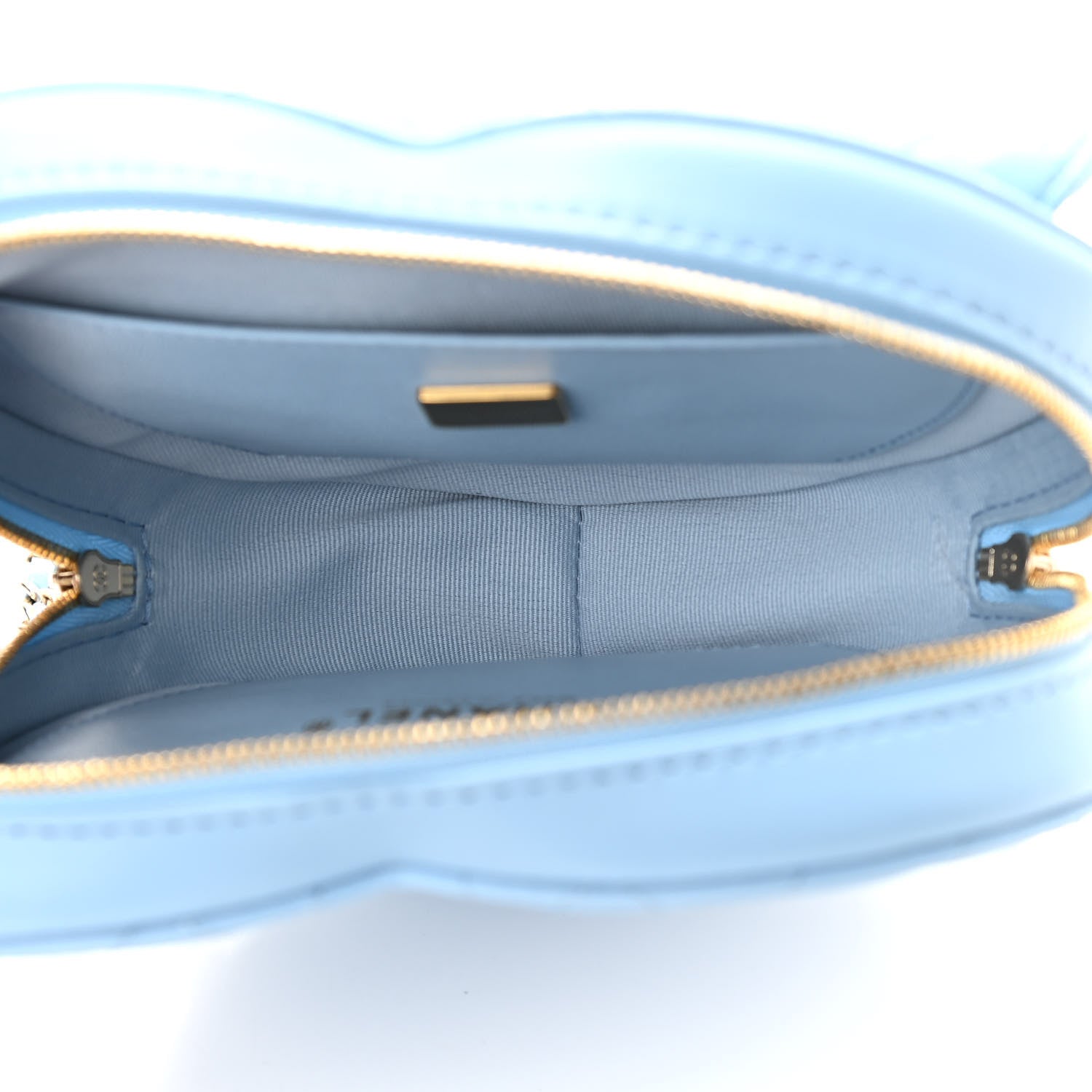 Chanel Lambskin Quilted CC In Love Heart Bag Light Blue 5 of 10